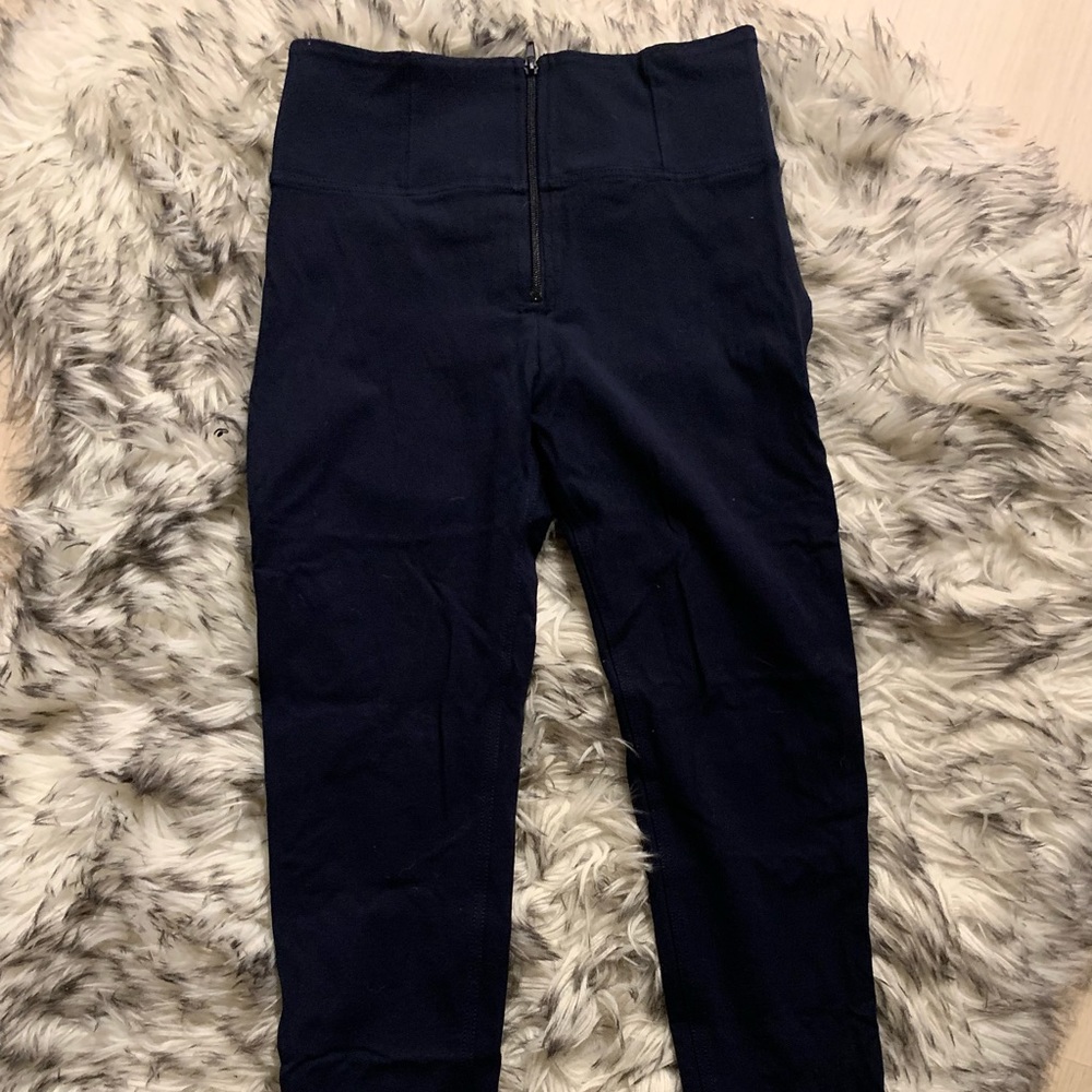 Freddy Jeans high waisted navy leggings 7/8, Small